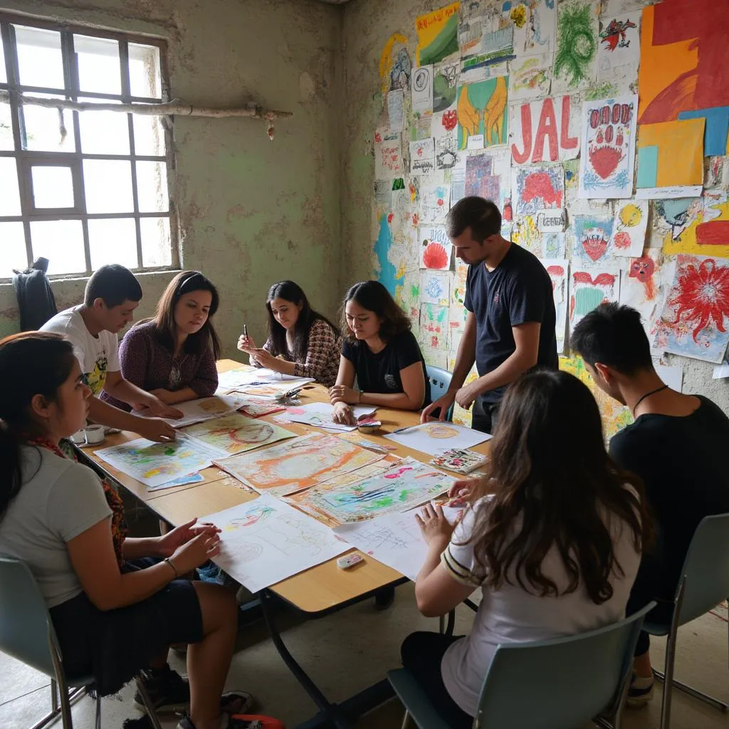 Taller de diseño en acción