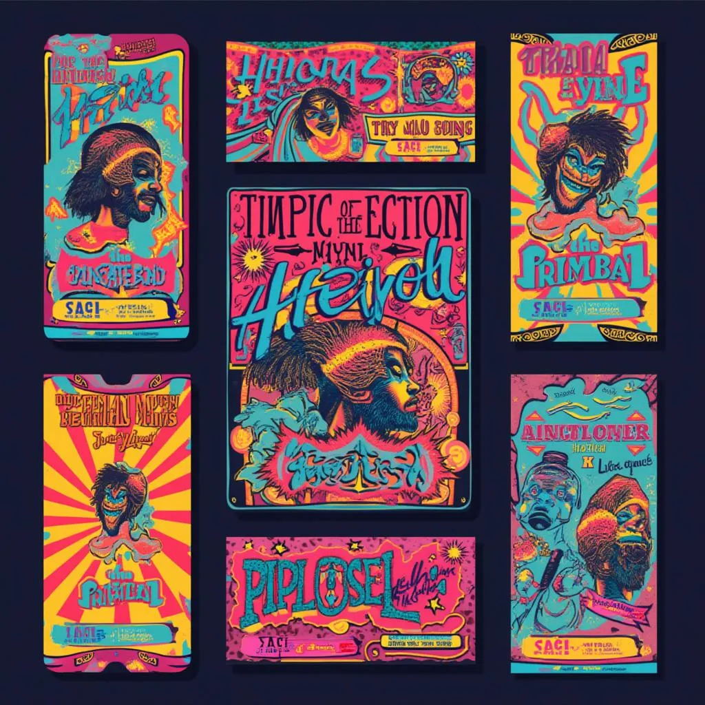 Campaña publicitaria para festival de música